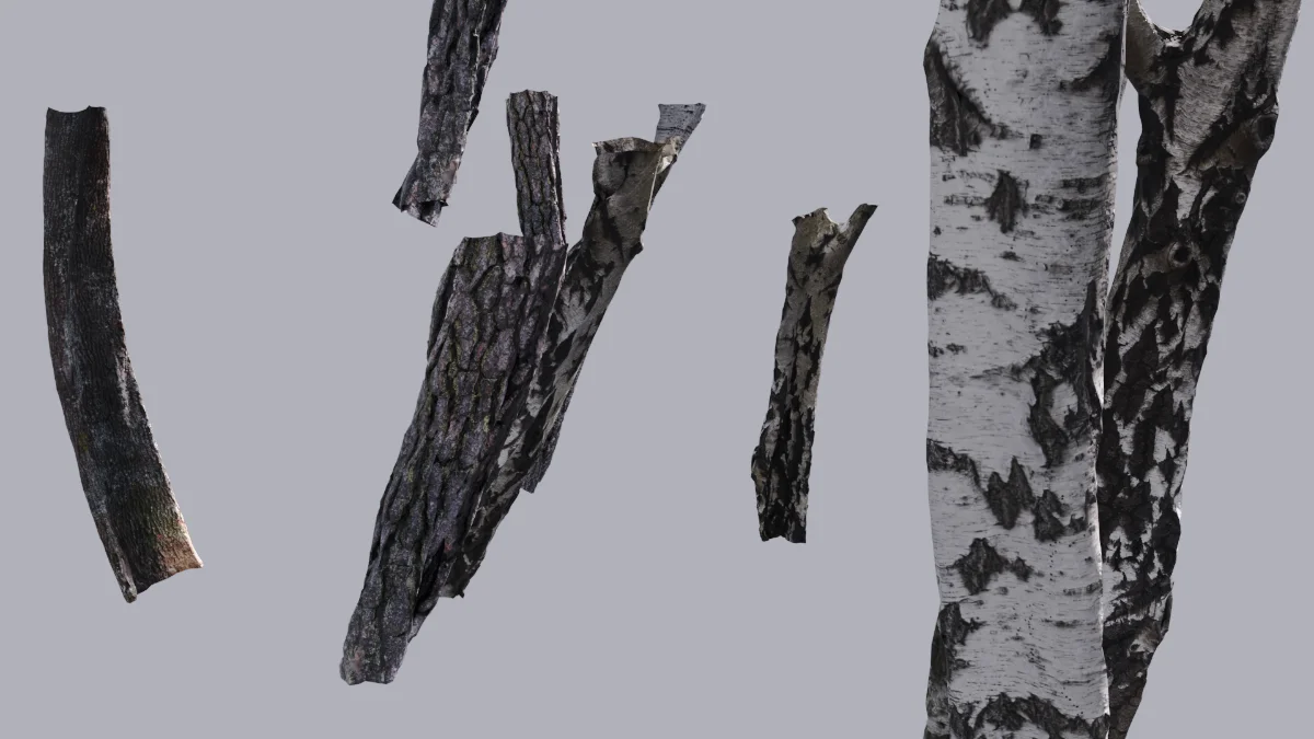 Waving trees