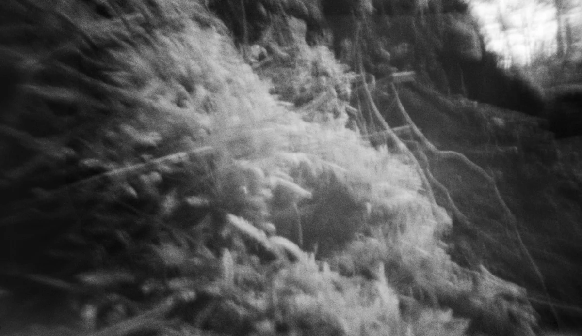 Pinhole photography landscape.